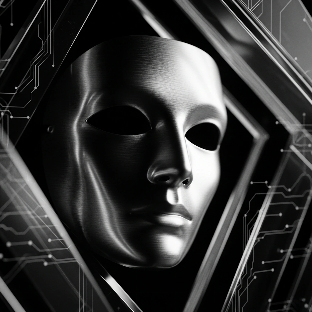 White-Label Invoices: cinematic monochrome illustration